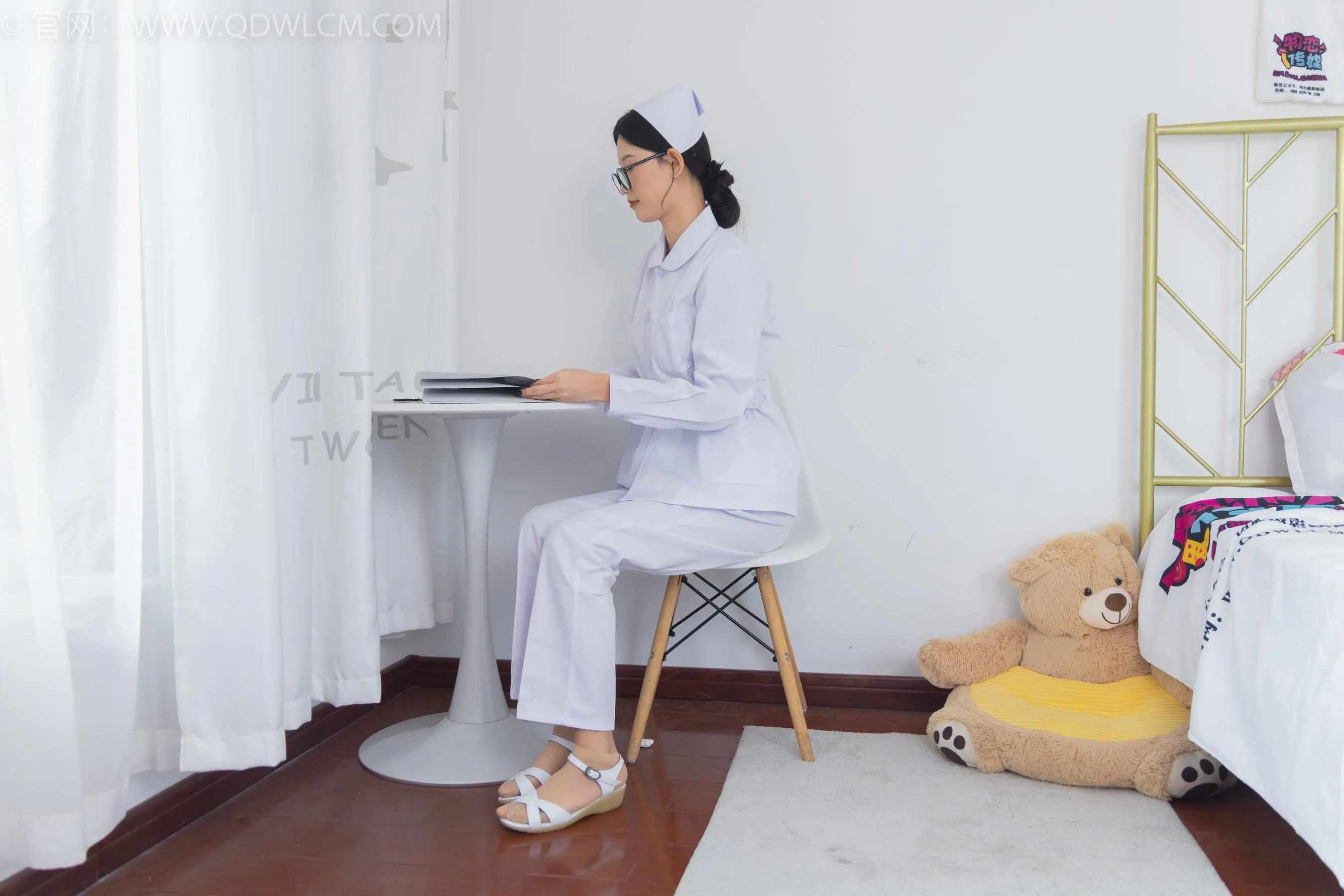 物恋传媒 NO.1548 小猪-白衣天使 [181P]插图9